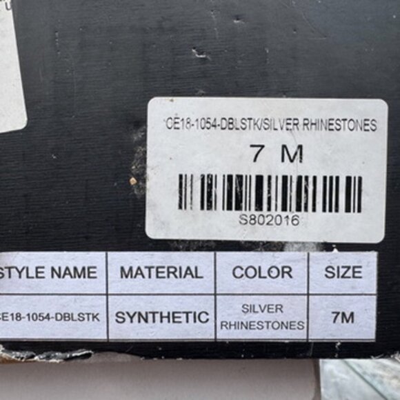 Crystal Double Stack Boots - Dolls Kill - SIZE 7 - NIB - Picture 8 of 8